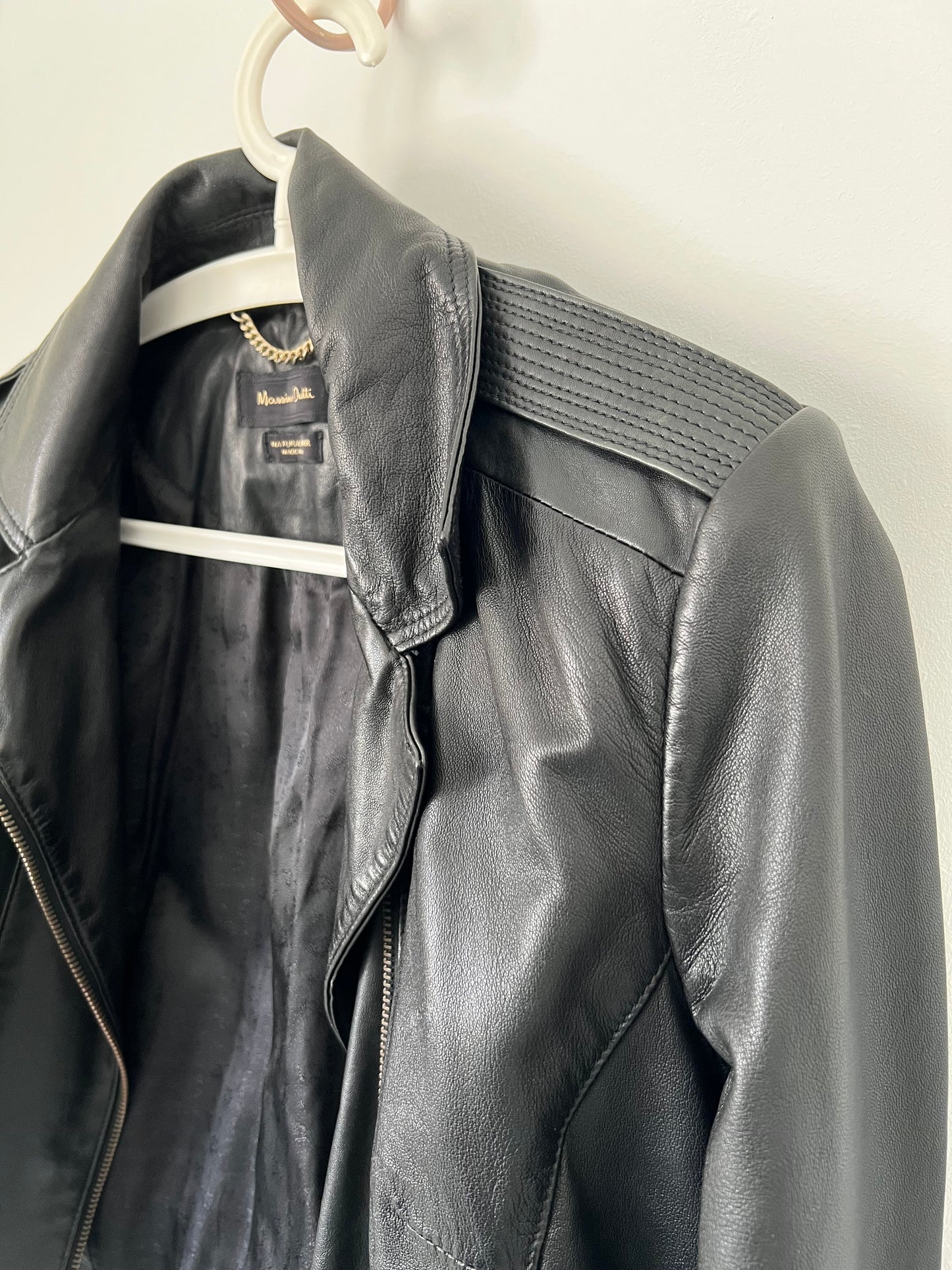 Massimo Dutti Leather Jacket