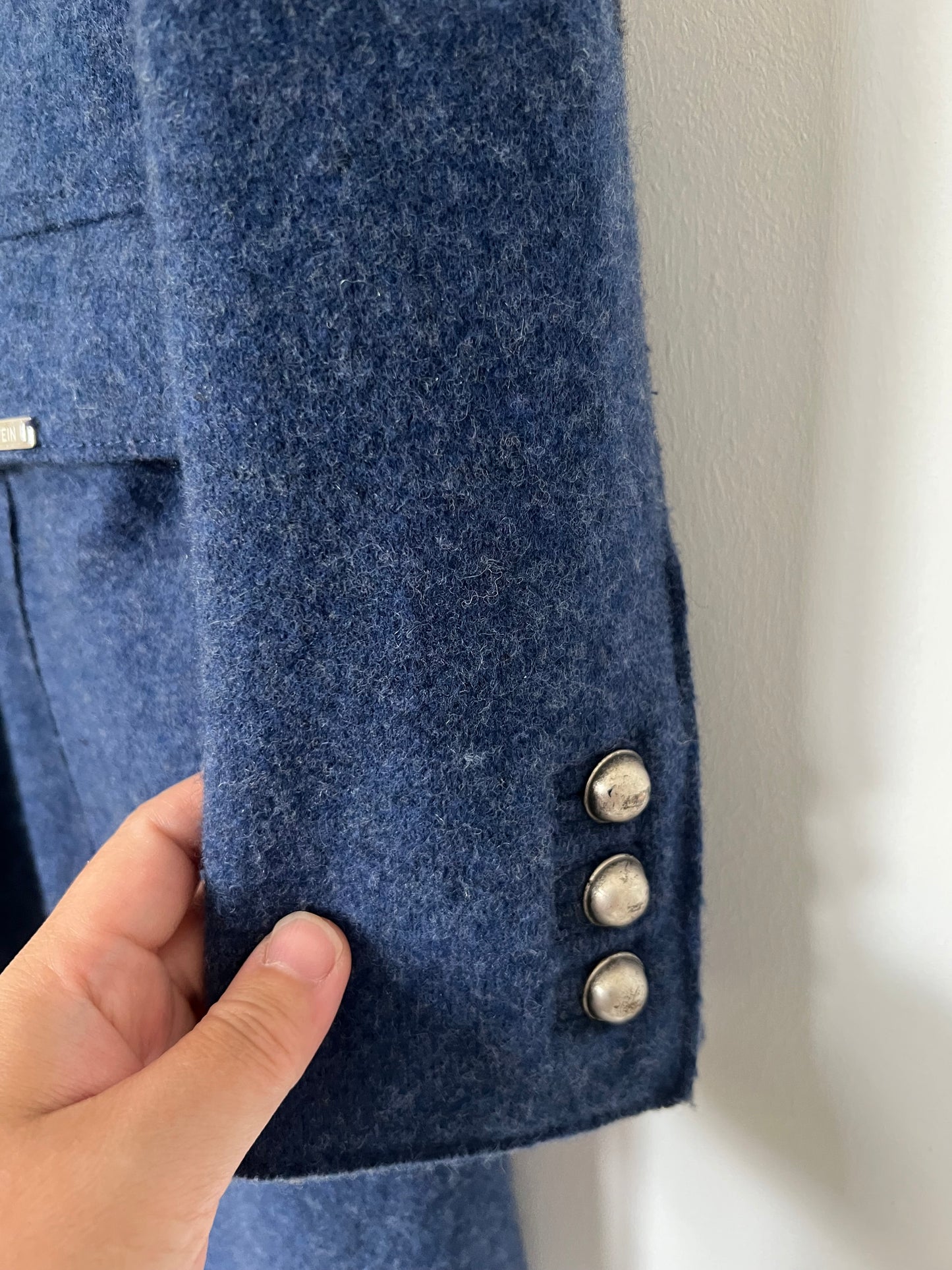 Giesswein Wollmantel Giesswein, blau