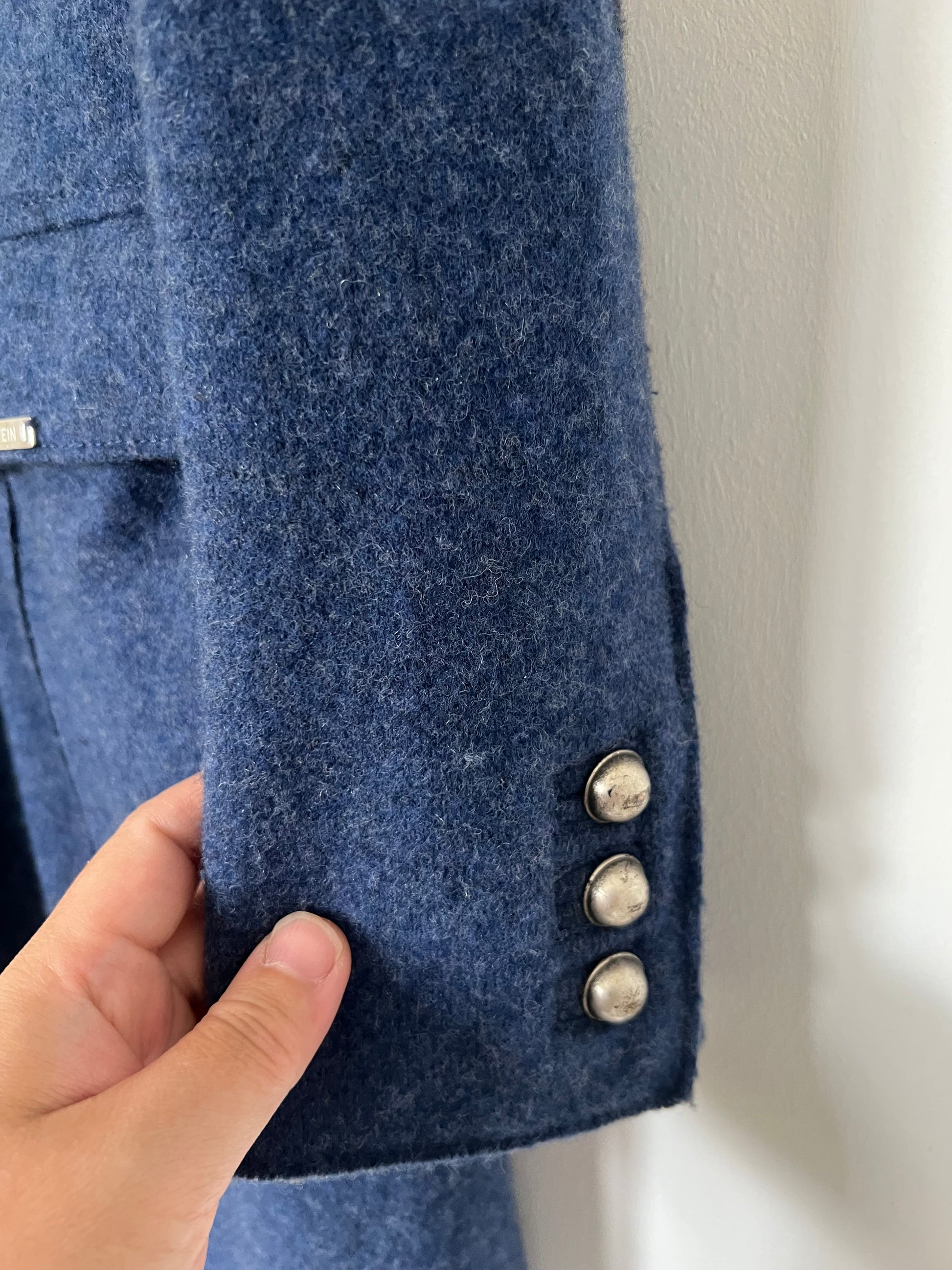 Giesswein Wollmantel Giesswein, blau