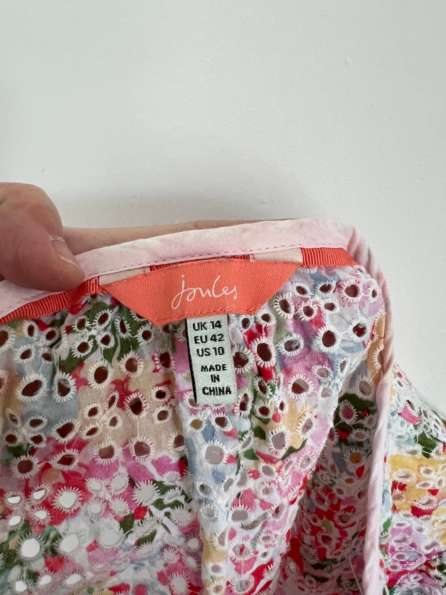 Joules Broderie Anglaise Top