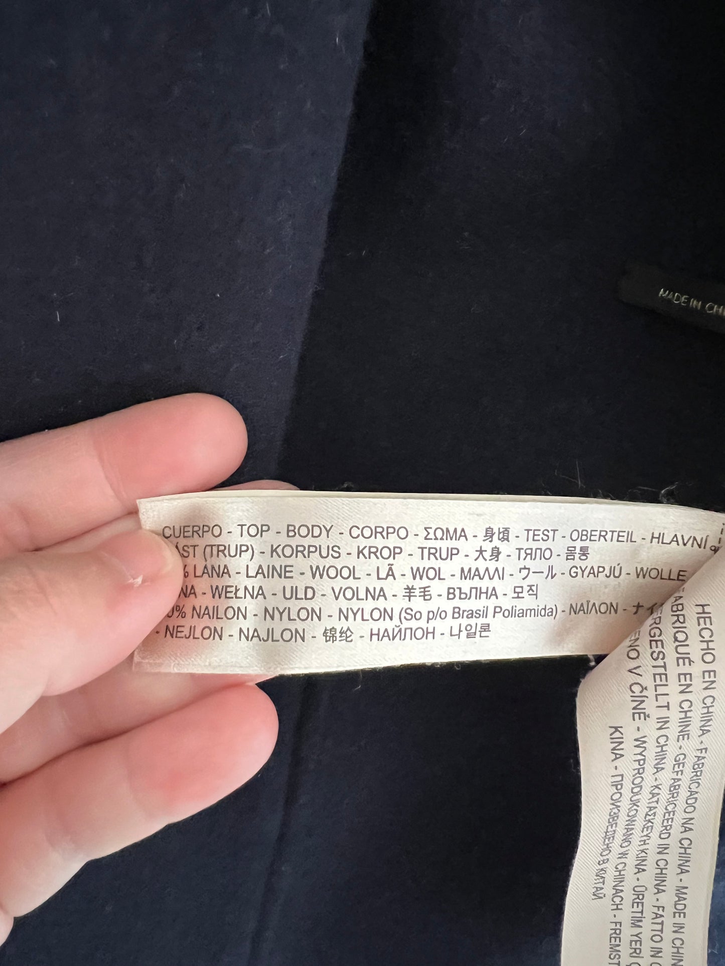 Massimo Dutti Wool Coat