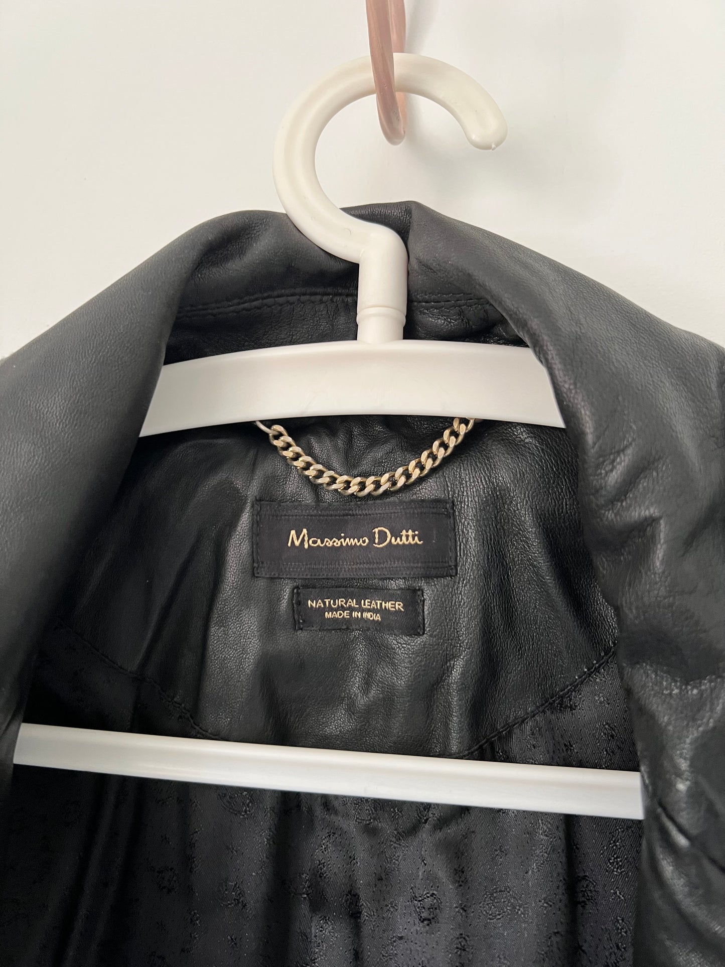 Massimo Dutti Leather Jacket