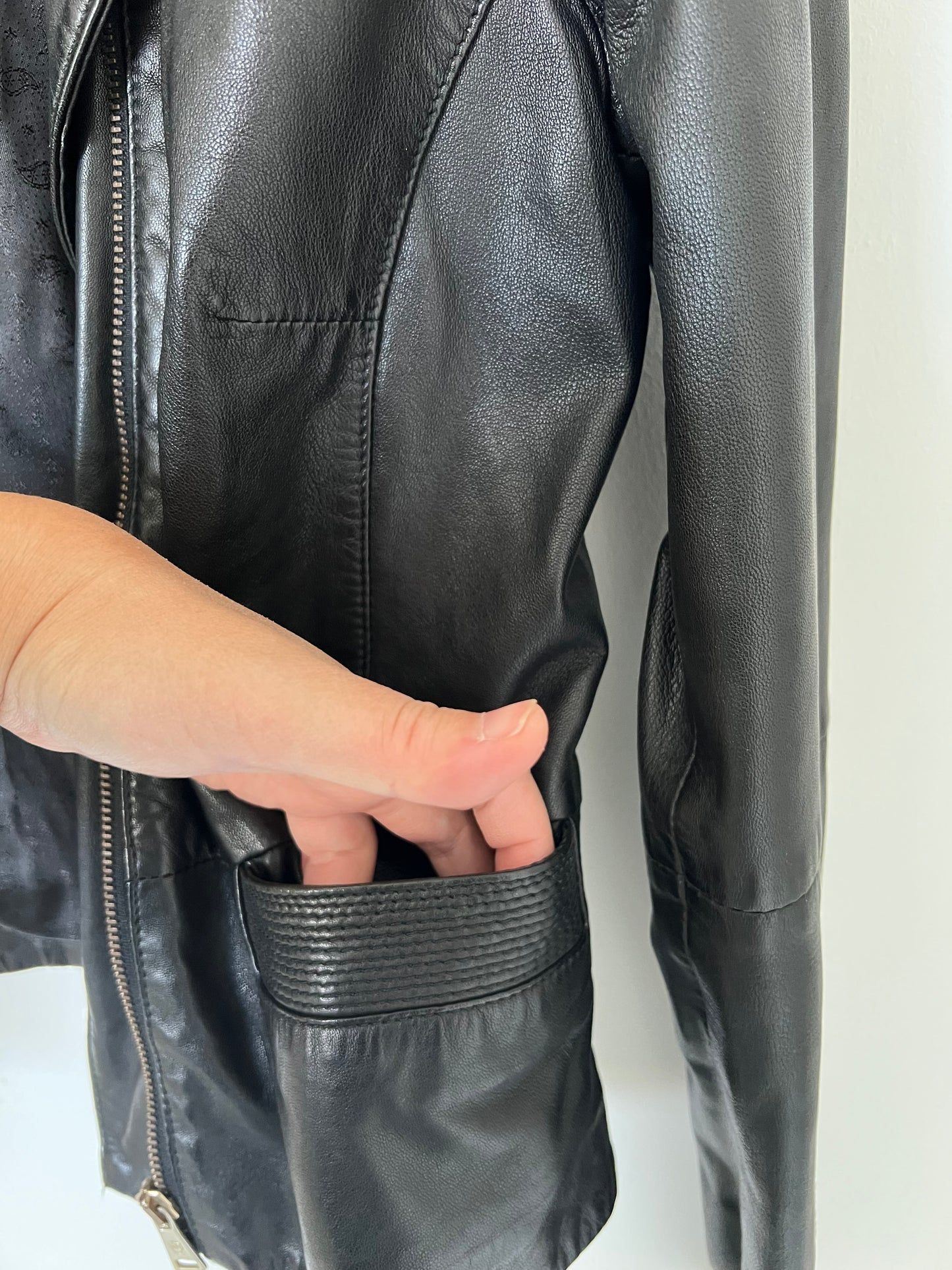 Massimo Dutti Leather Jacket
