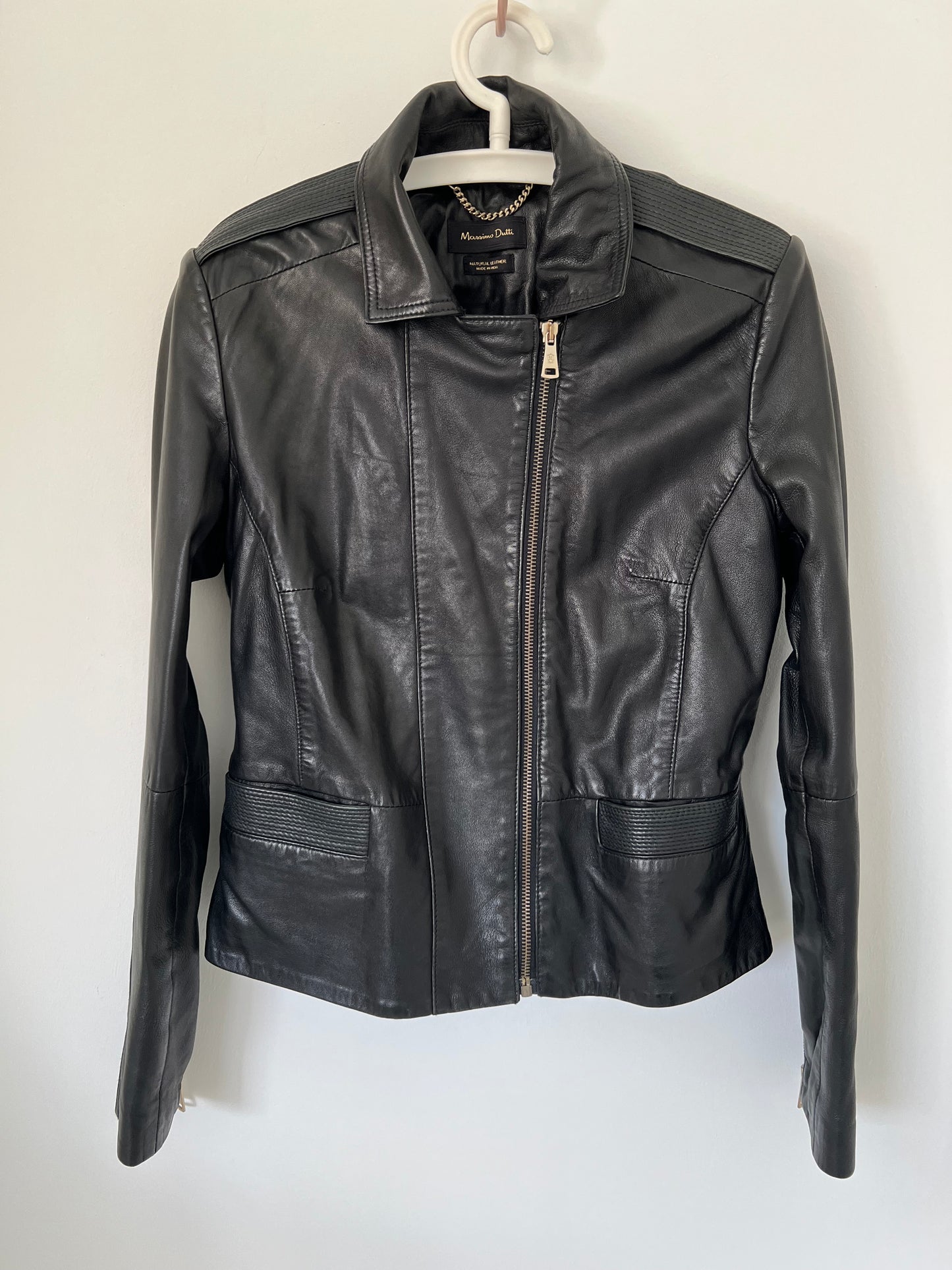 Massimo Dutti Leather Jacket
