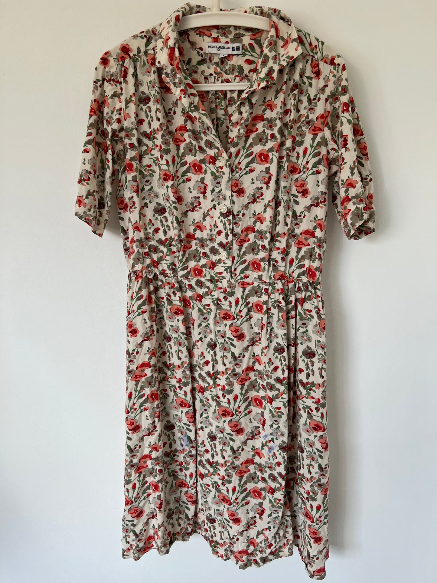 Uniqlo X Ines de la Fressange Floral Dress