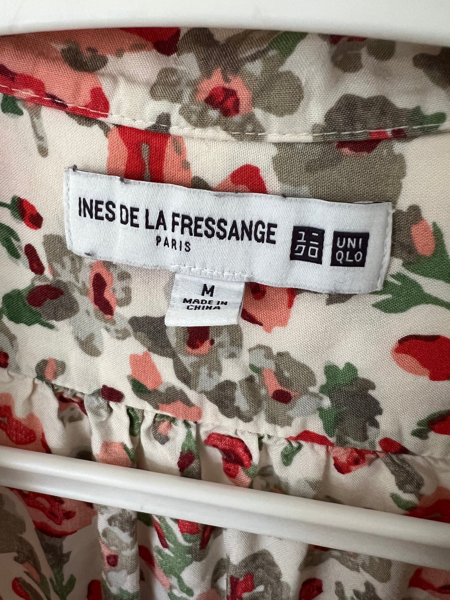 Uniqlo X Ines de la Fressange Floral Dress