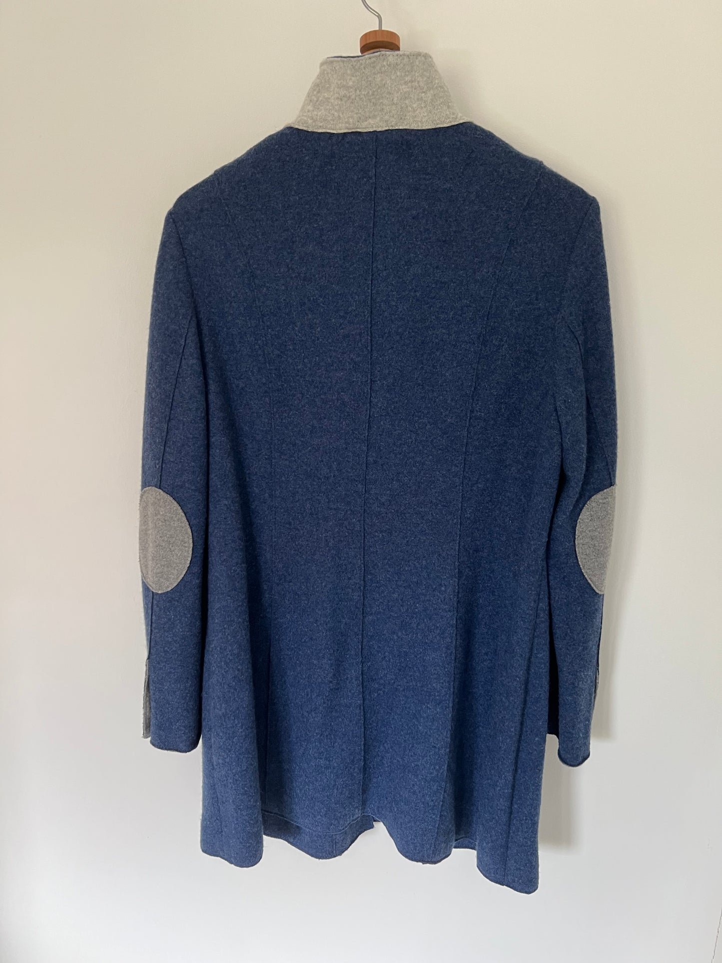 Giesswein blue wool coat