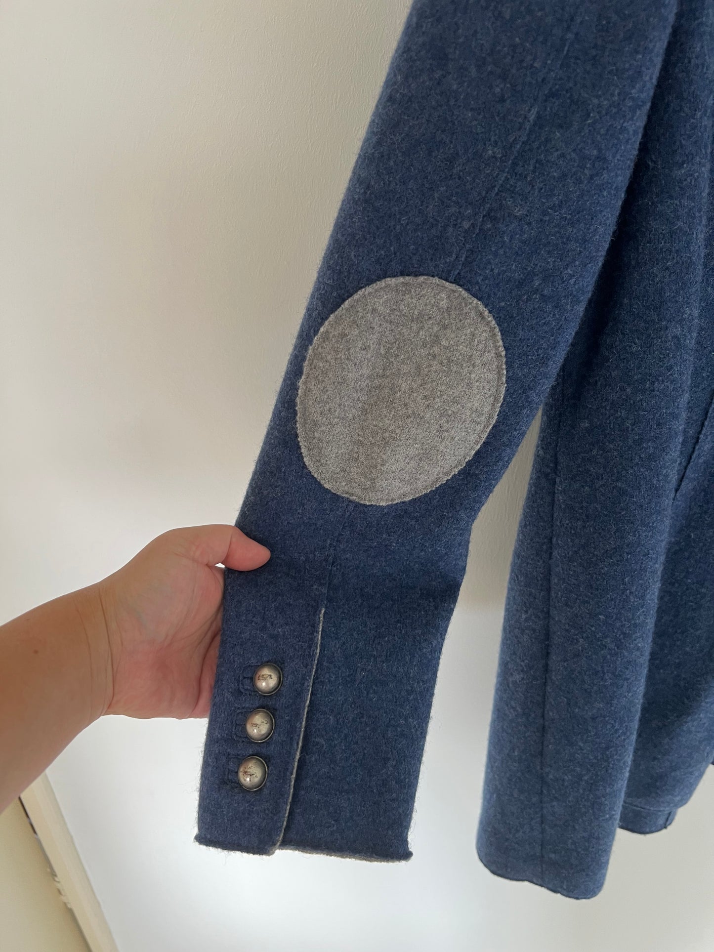 Giesswein tweedehands wol korte mantel